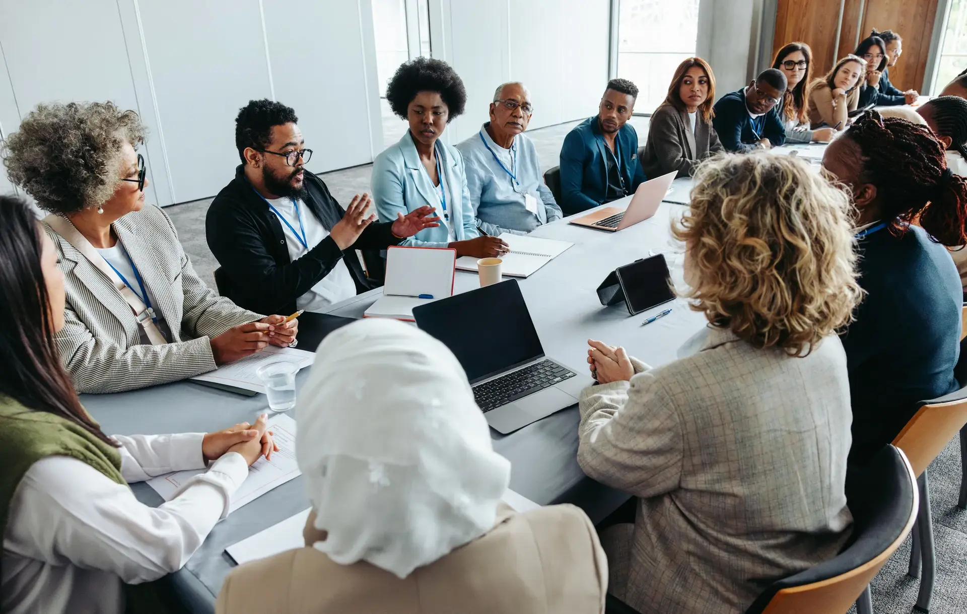 Tracer Labs team collaborating on government identity infrastructure